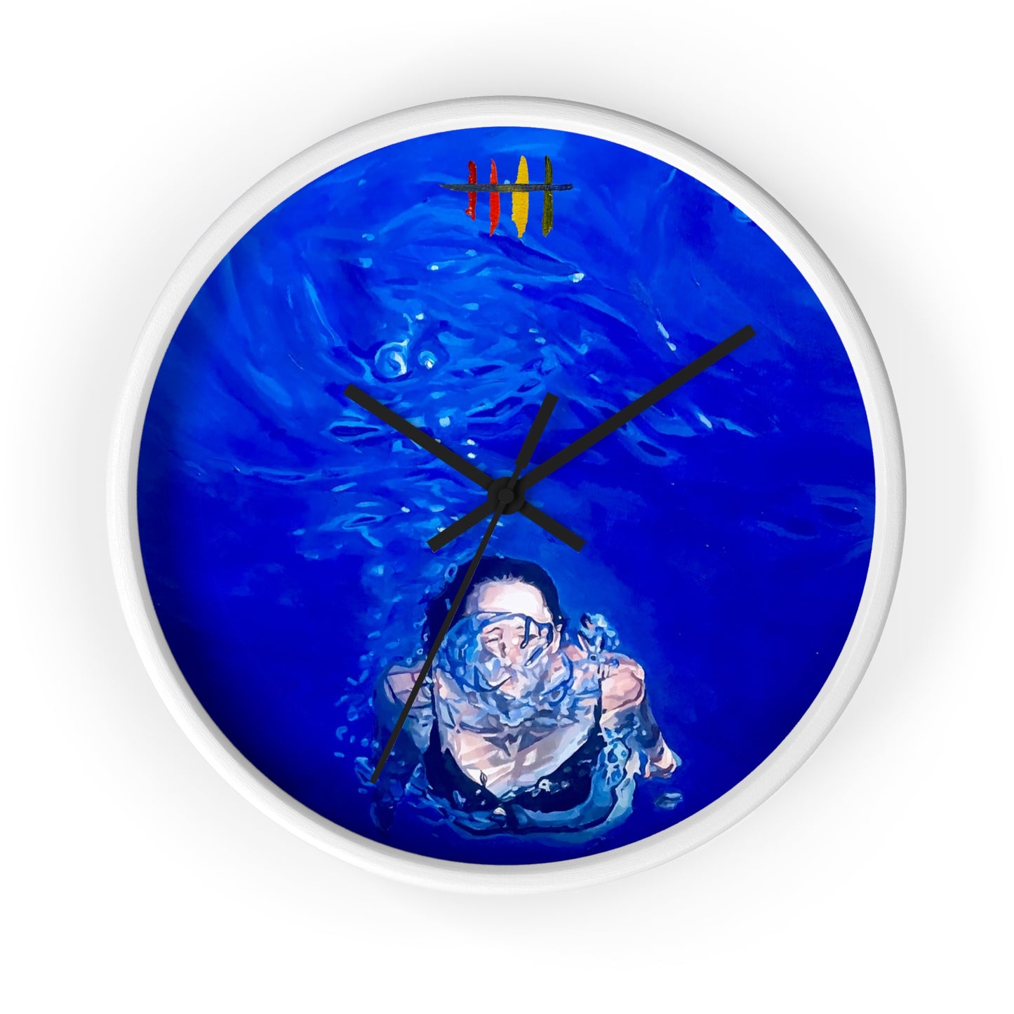 "The Porpoise" Wall Clock