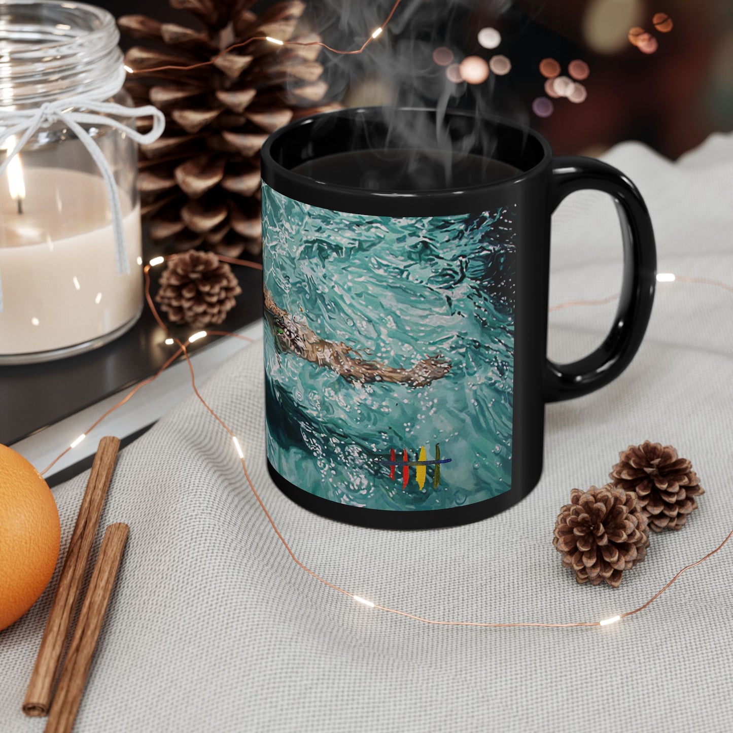 "Hannah, Surfacing" Signature Mug (11oz)