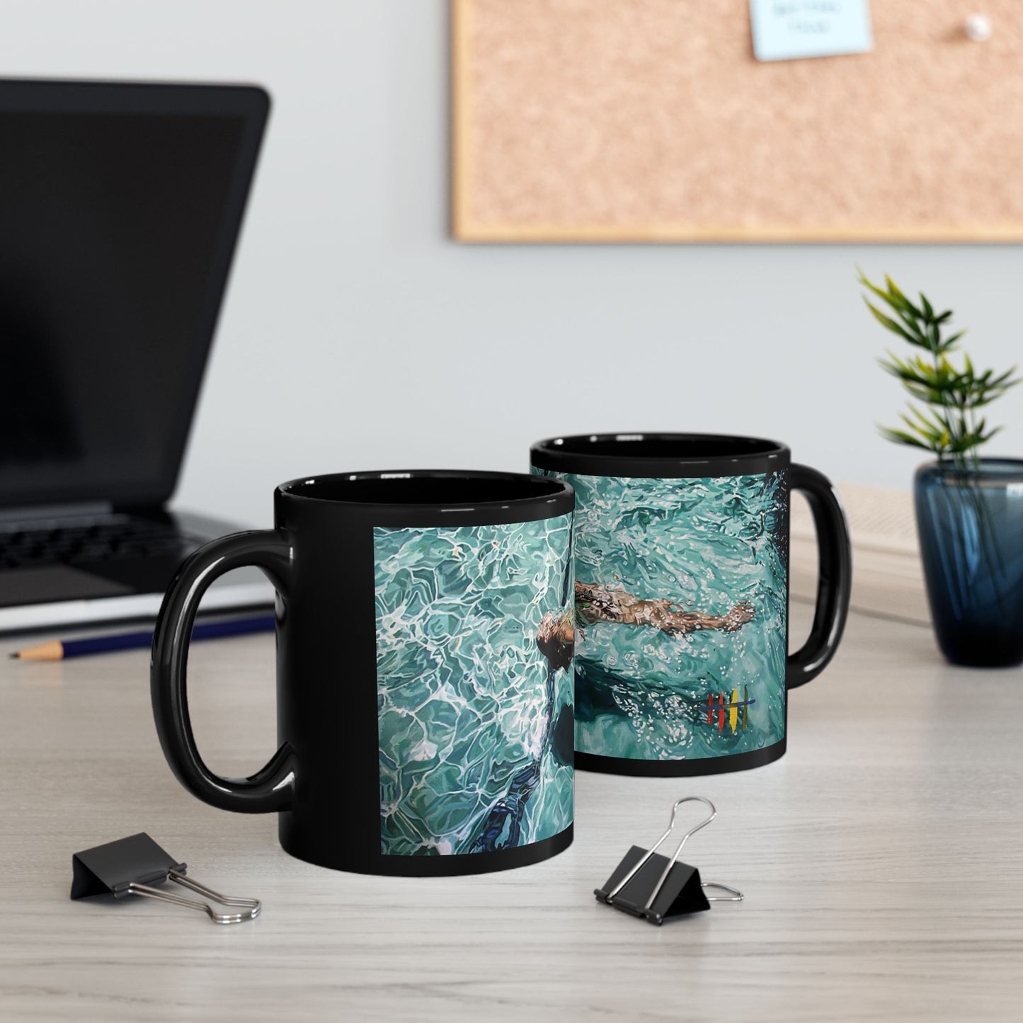 "Hannah, Surfacing" Signature Mug (11oz)