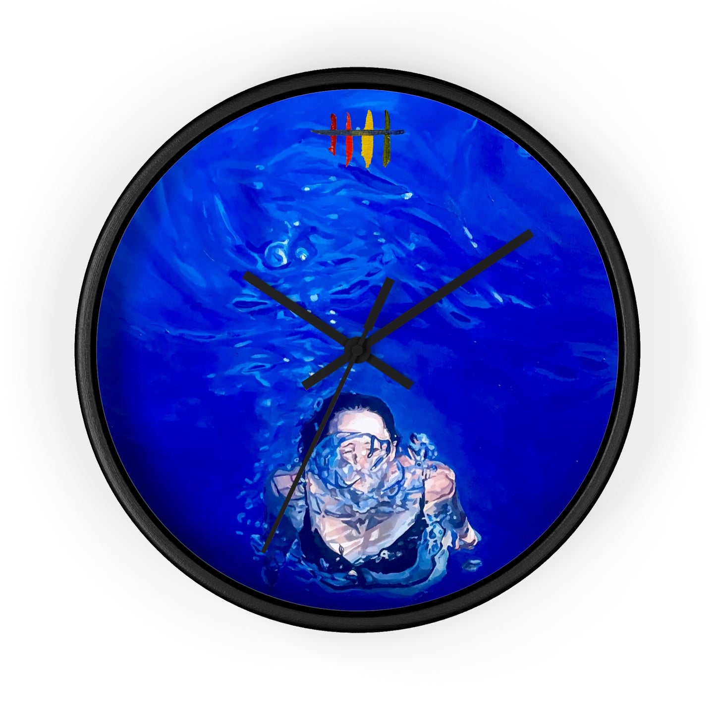"The Porpoise" Wall Clock