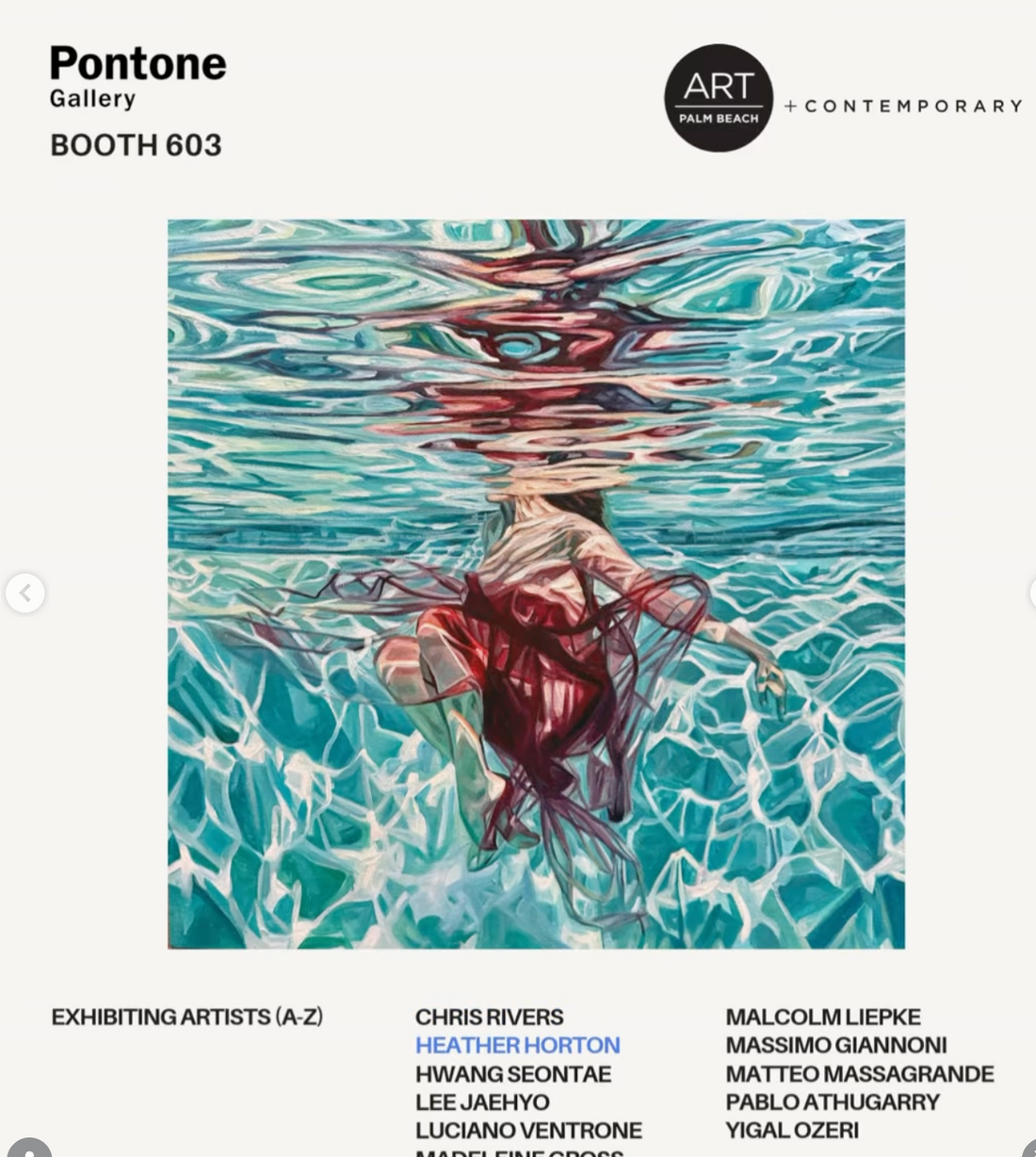 Pontone Gallery at Art Palm Beach 2026
